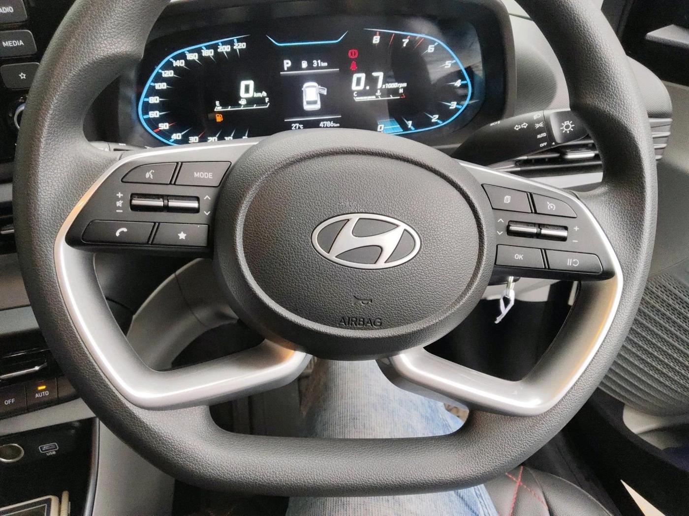 2025 Hyundai NEW I20 Sportz (O) 1.2 IVT, Petrol, Automatic, 4,786 km, interior