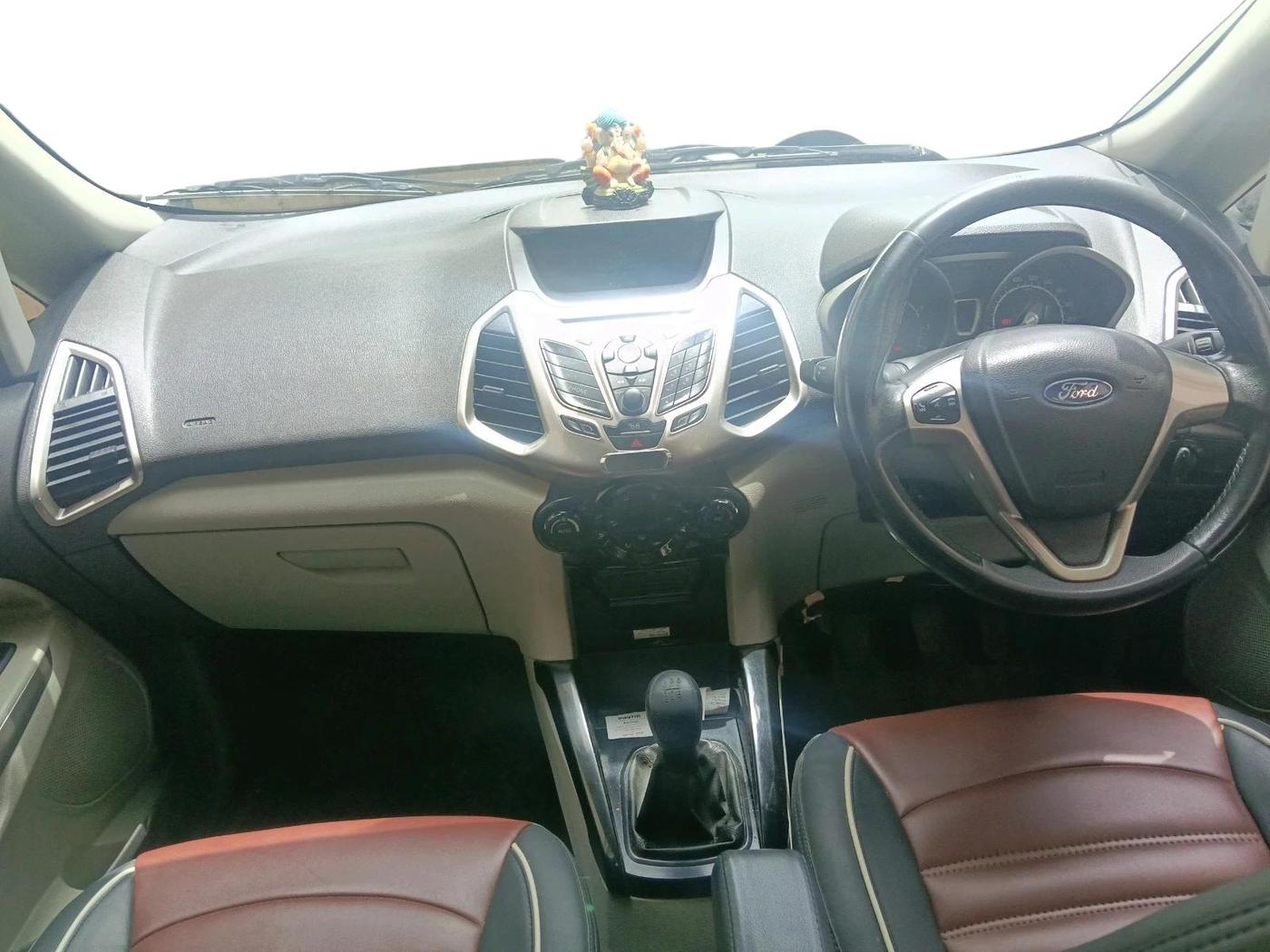 2013 Ford Ecosport TITANIUM 1.5L PETROL, Petrol, Manual, 1,04,886 km, interior