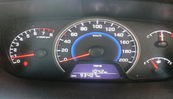 2015 Hyundai Grand i10 SPORTZ 1.2 KAPPA VTVT, Petrol, Manual, 93,407 km, interior