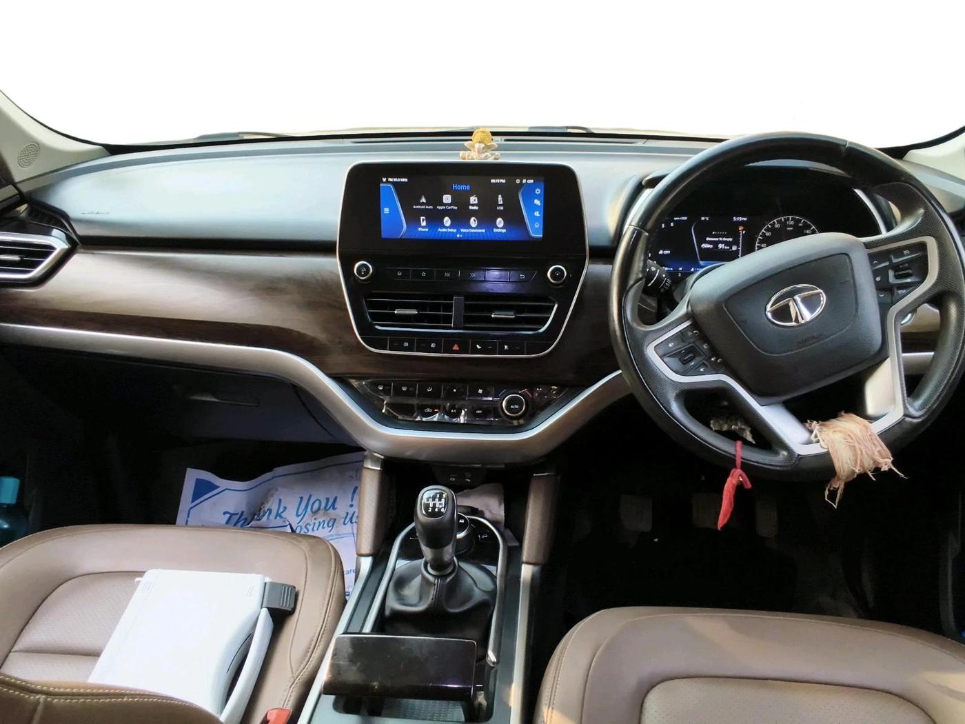 2022 Tata Harrier XZ PLUS 2.0L DUAL TONE, Diesel, Manual, 33,123 km, interior