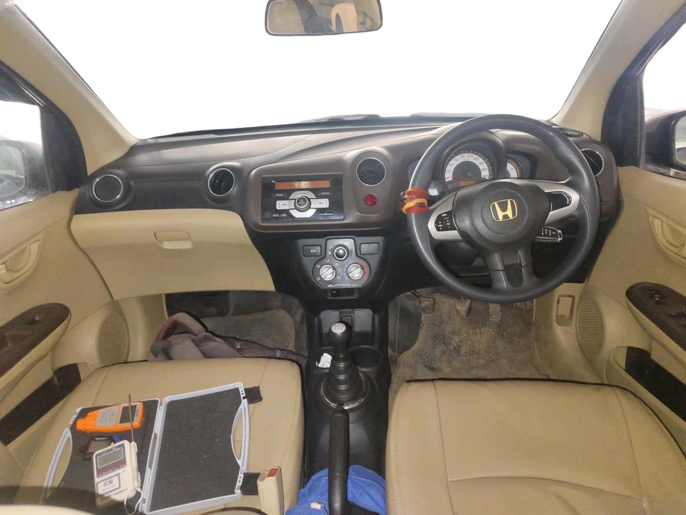 2013 Honda Brio S MT, Petrol, Manual, 1,09,805 km, interior
