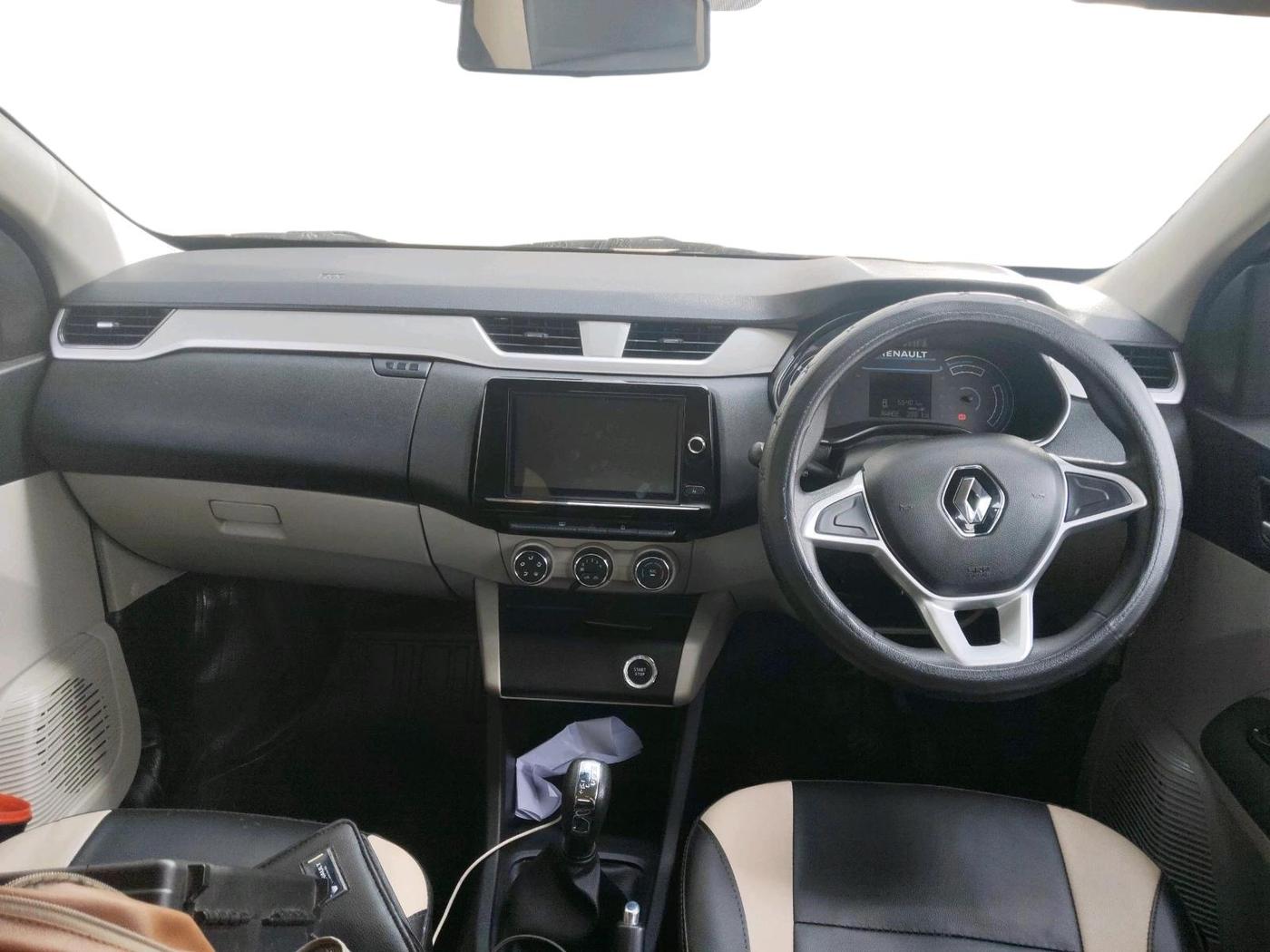 2020 Renault TRIBER RXZ AMT, Petrol, Automatic, 55,401 km, interior