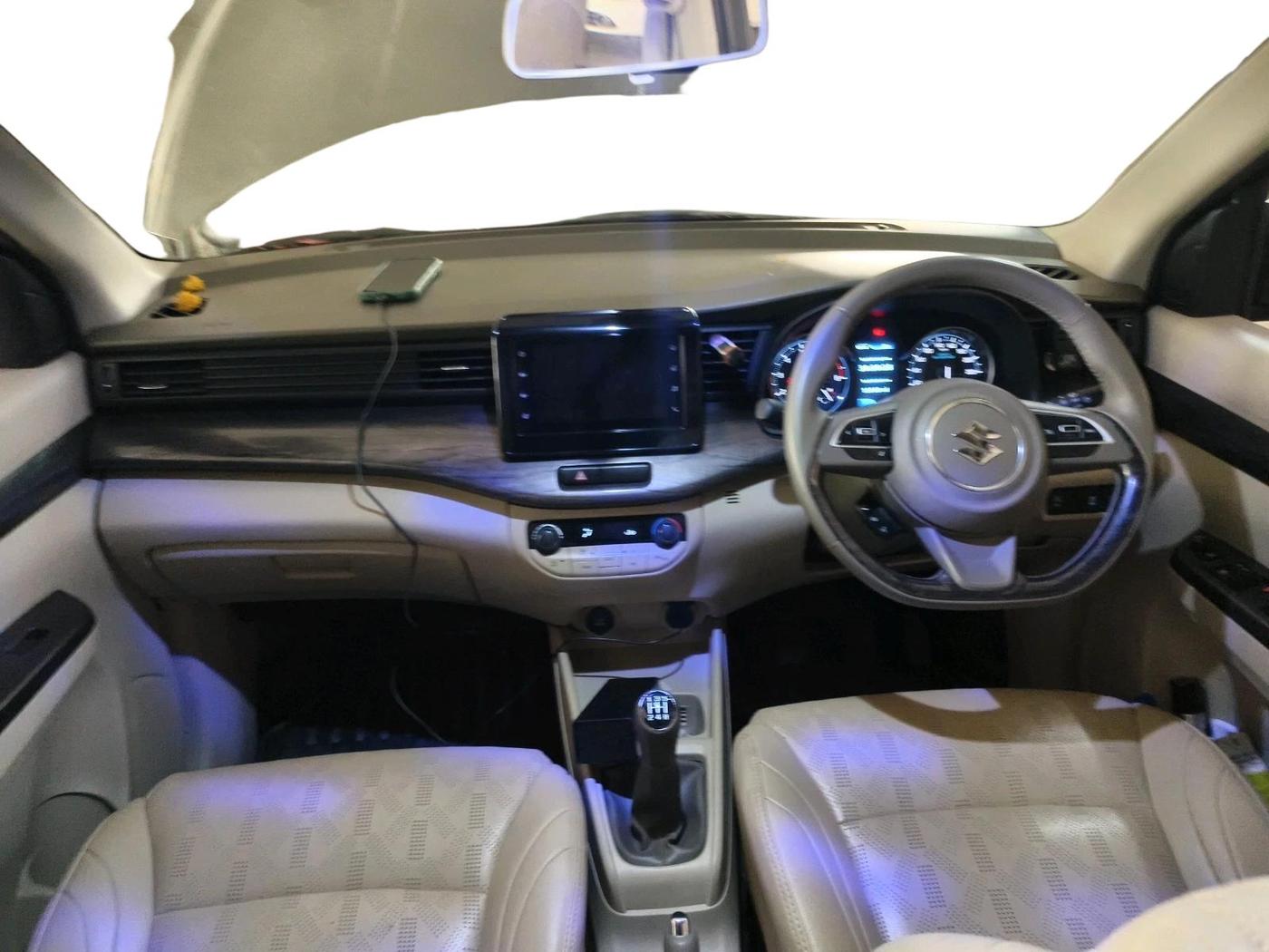 2024 Maruti Ertiga ZXI+ SHVS, Petrol, Manual, 35,699 km, interior