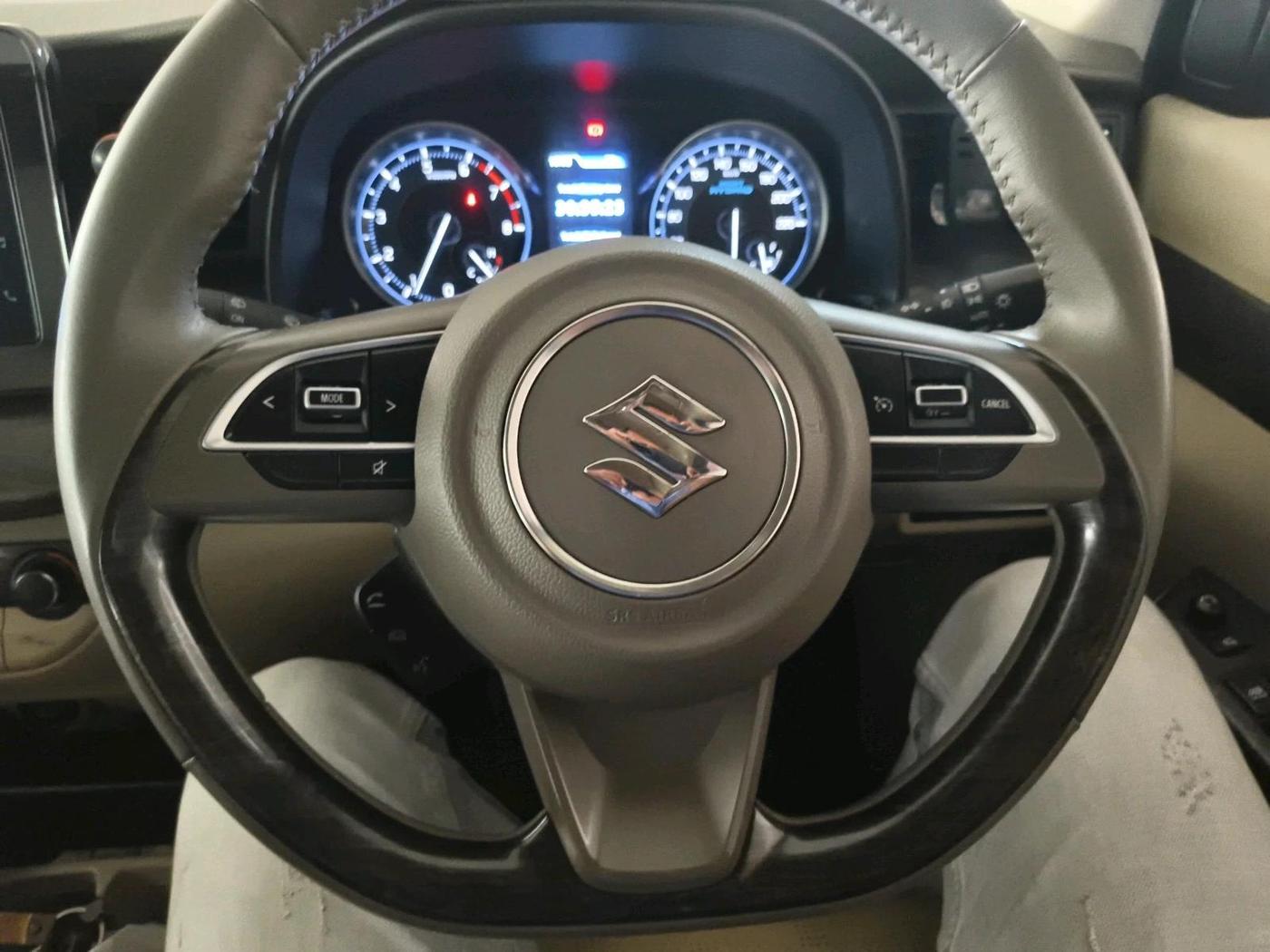 2024 Maruti Ertiga ZXI+ SHVS, Petrol, Manual, 35,699 km, interior