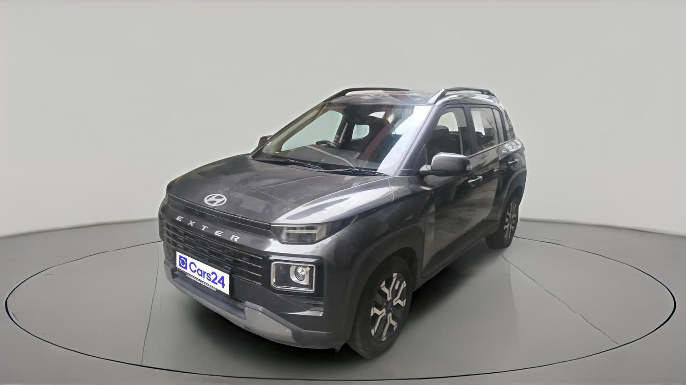 2024 Hyundai EXTER SX(O) 1.2 AMT, Petrol, Automatic, 3,464 km, exterior