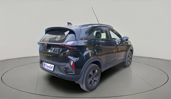 2024 Tata NEXON Fearless Plus S 1.2 Revotron 7DCA Dark Edition, Petrol, Automatic, 14,698 km, exterior