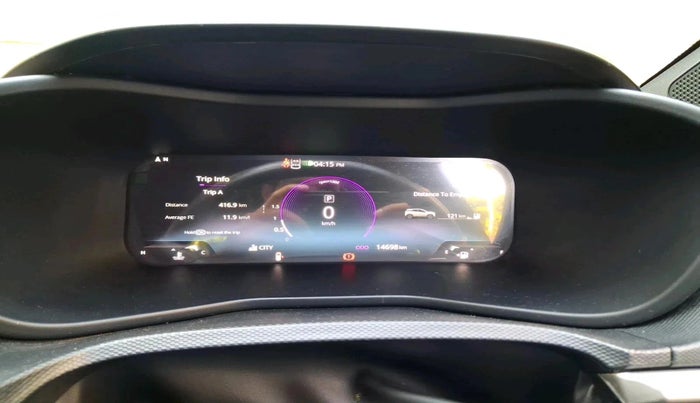 2024 Tata NEXON Fearless Plus S 1.2 Revotron 7DCA Dark Edition, Petrol, Automatic, 14,698 km, interior