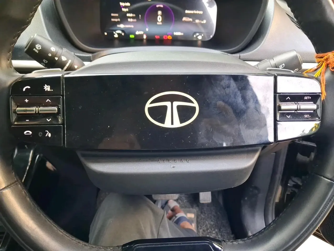 2024 Tata NEXON Fearless Plus S 1.2 Revotron 7DCA Dark Edition, Petrol, Automatic, 14,698 km, interior