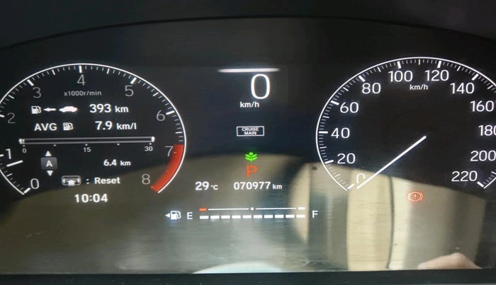 2020 Honda City 1.5L I-VTEC ZX CVT, Petrol, Automatic, 70,977 km, interior