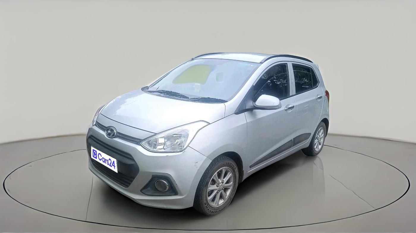 2015 Hyundai Grand i10 ASTA AT 1.2 KAPPA VTVT, Petrol, Automatic, 52,765 km, exterior