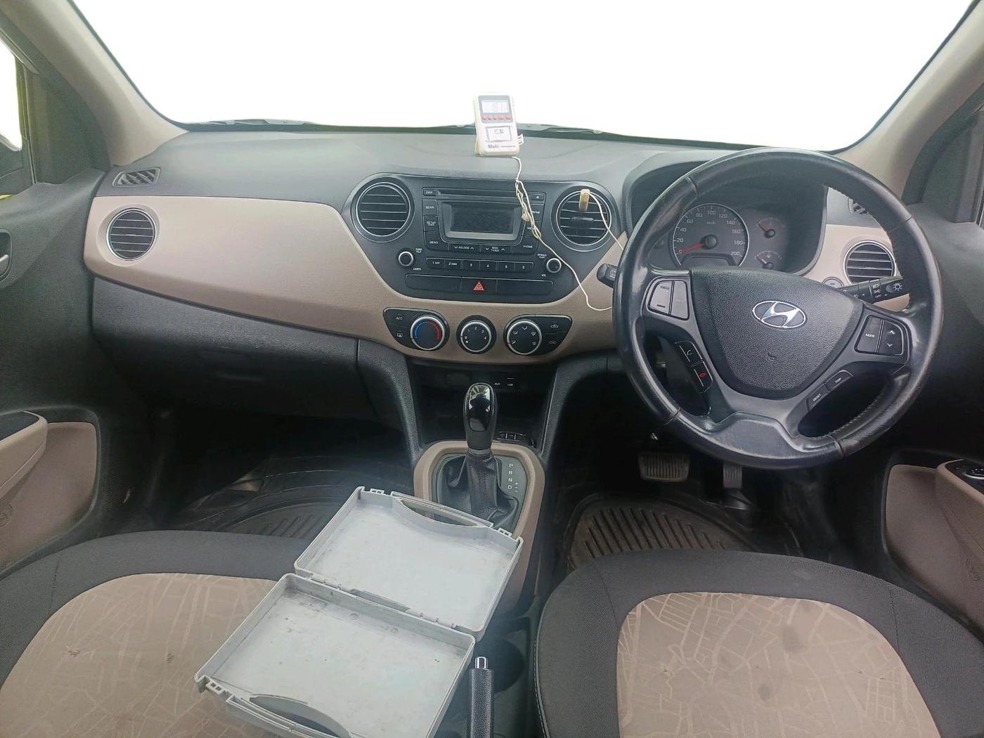 2015 Hyundai Grand i10 ASTA AT 1.2 KAPPA VTVT, Petrol, Automatic, 52,765 km, interior