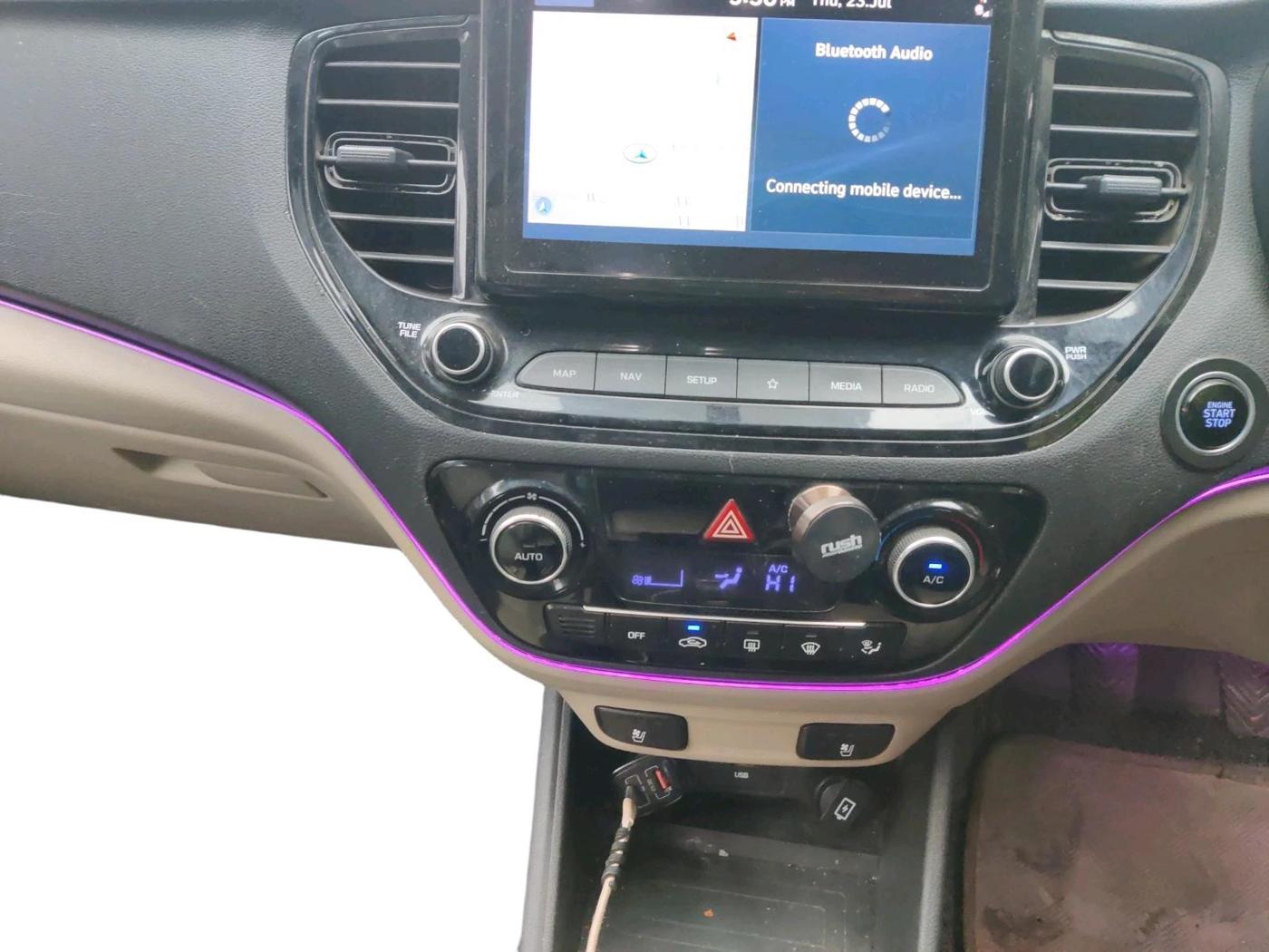 2020 Hyundai Verna SX (O)1.5 MPi, Petrol, Manual, 73,634 km, interior
