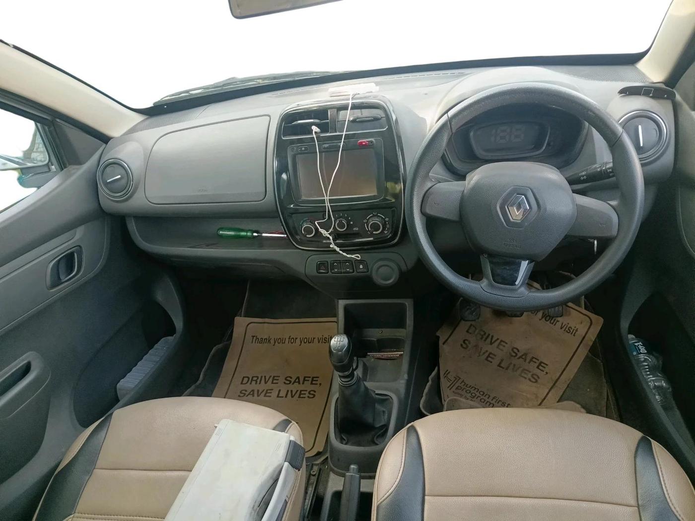 2016 Renault Kwid RXT 0.8, Petrol, Manual, 80,205 km, interior