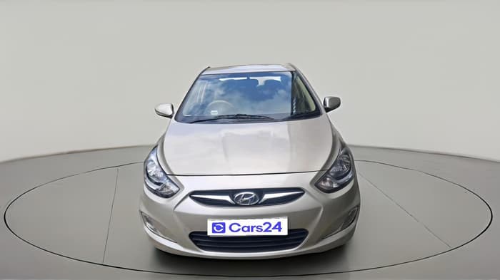 2012 Hyundai Verna FLUIDIC 1.6 VTVT SX OPT AT, Petrol, Automatic, 83,390 km, exterior