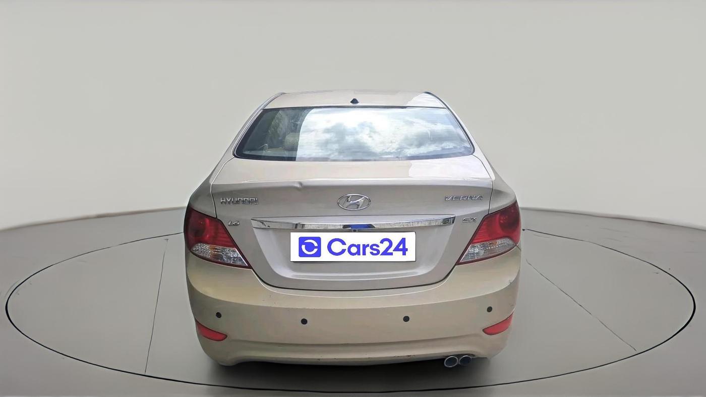 2012 Hyundai Verna FLUIDIC 1.6 VTVT SX OPT AT, Petrol, Automatic, 83,390 km, exterior