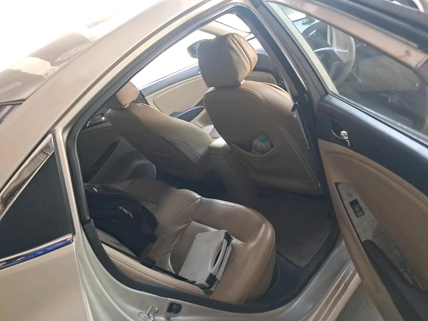 2012 Hyundai Verna FLUIDIC 1.6 VTVT SX OPT AT, Petrol, Automatic, 83,390 km, interior