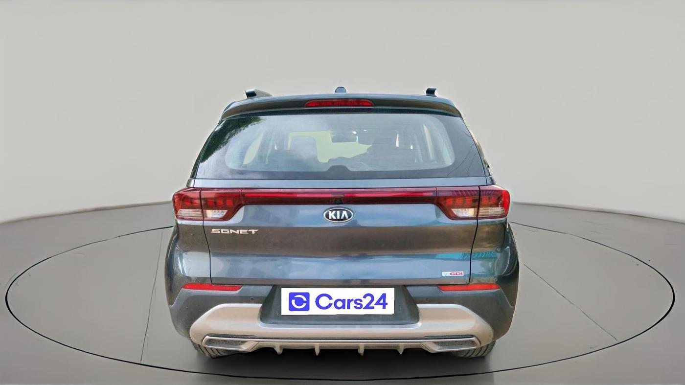 2020 KIA SONET HTX 1.0 IMT, Petrol, Manual, 58,904 km, exterior