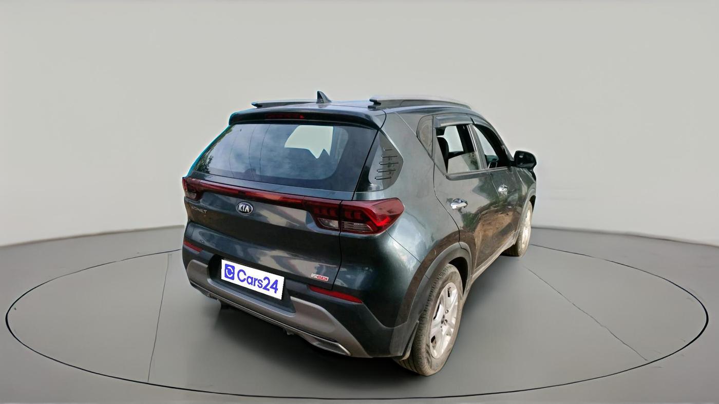 2020 KIA SONET HTX 1.0 IMT, Petrol, Manual, 58,904 km, exterior