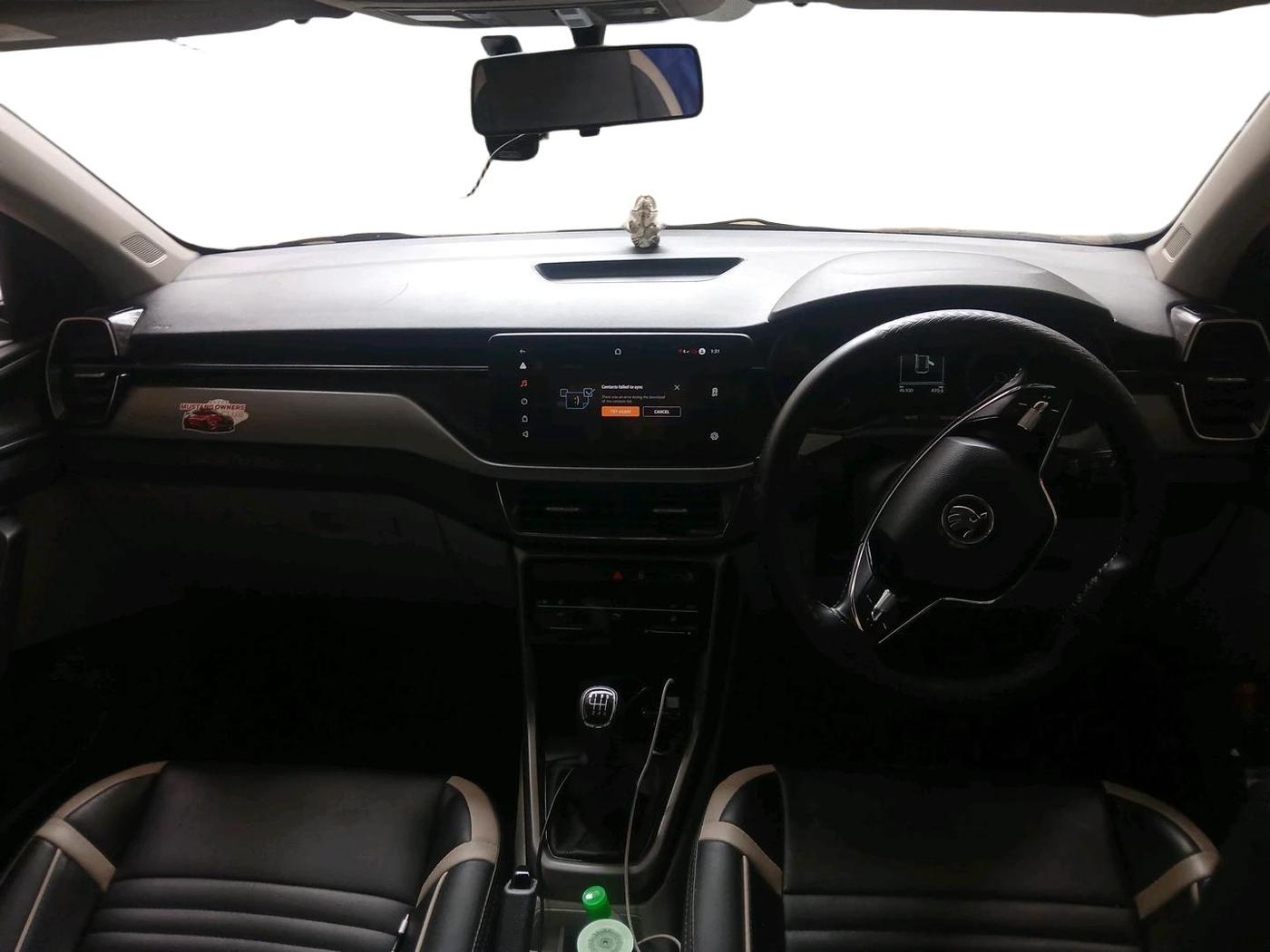 2024 Skoda KUSHAQ AMBITION 1.0L TSI MT, Petrol, Manual, 46,100 km, interior