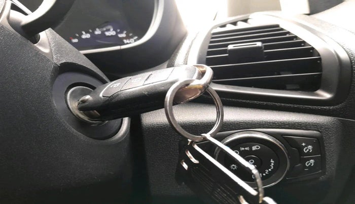 2018 Ford Ecosport TREND + 1.5L PETROL AT, Petrol, Automatic, 77,956 km, interior
