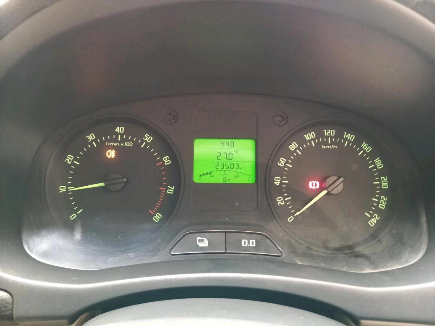 2010 Skoda Fabia AMBITION 1.2 MPI, Petrol, Manual, 23,503 km, interior