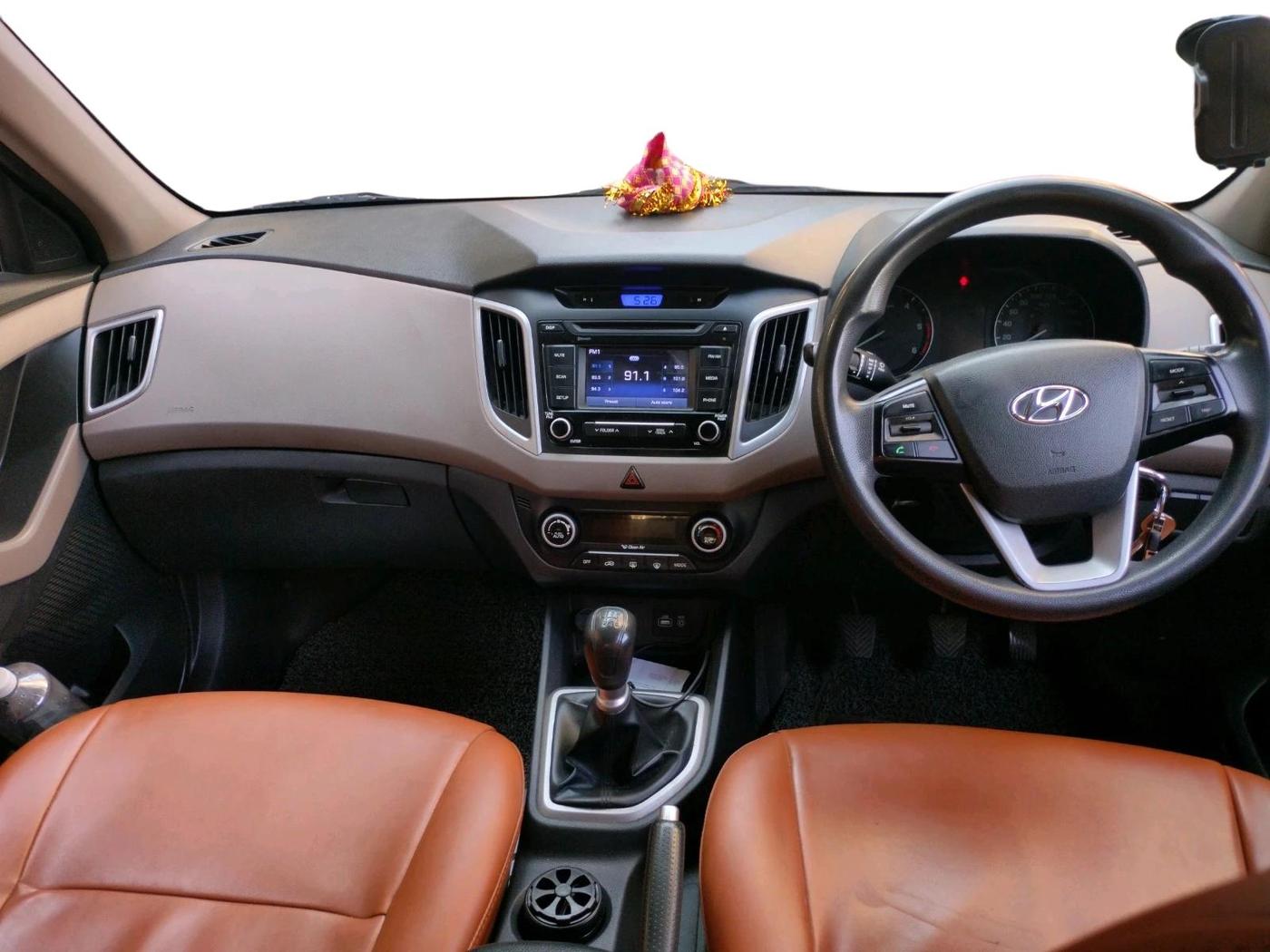 2017 Hyundai Creta SX 1.6 DIESEL, Diesel, Manual, 1,12,032 km, interior