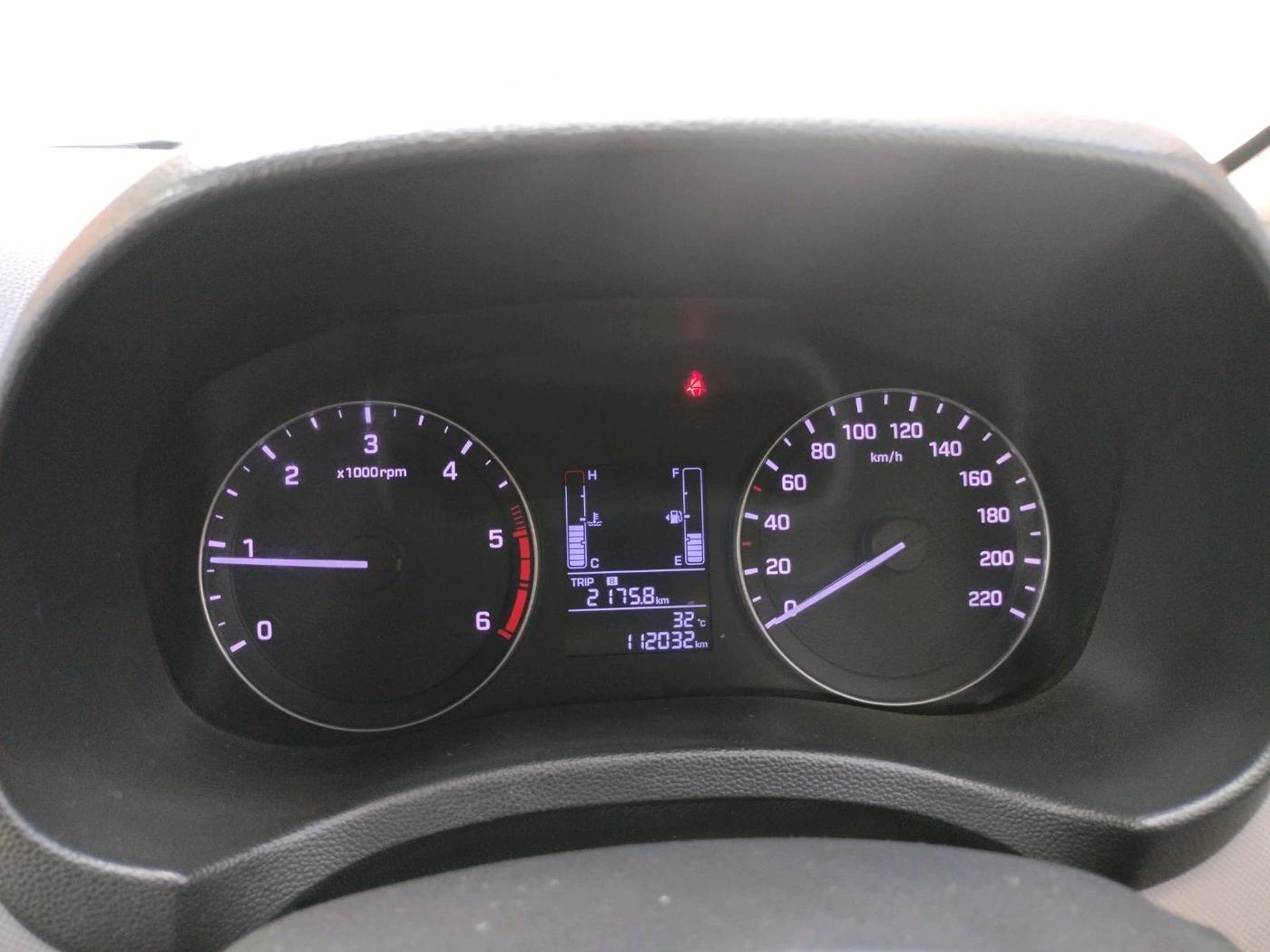 2017 Hyundai Creta SX 1.6 DIESEL, Diesel, Manual, 1,12,032 km, interior