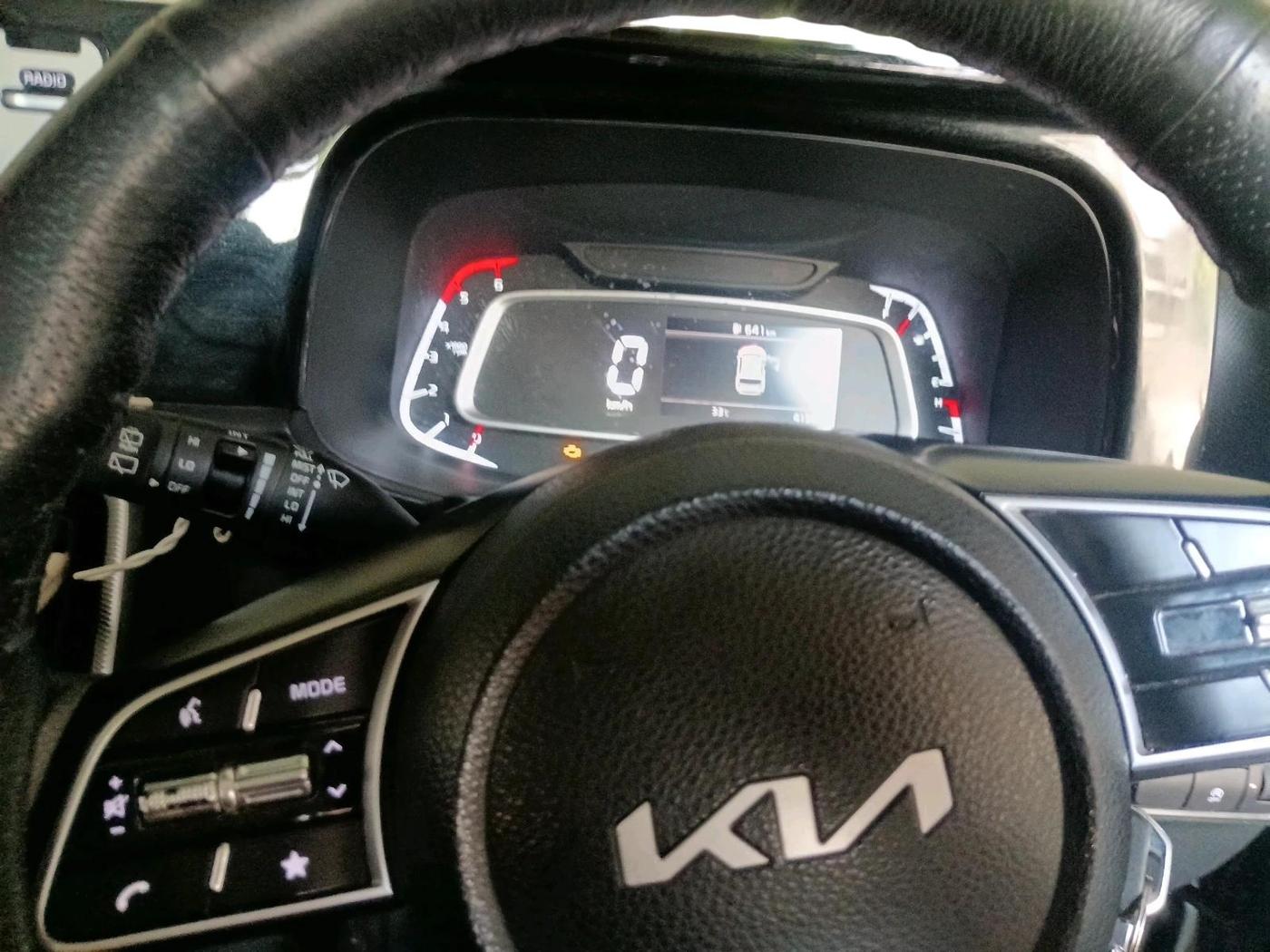 2024 KIA SONET HTK (O) 1.5 Diesel MT, Diesel, Manual, 41,569 km, interior