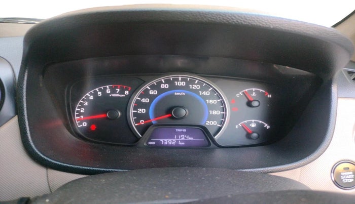 2015 Hyundai Grand i10 ASTA (O) 1.2 KAPPA VTVT, Petrol, Manual, 73,921 km, interior