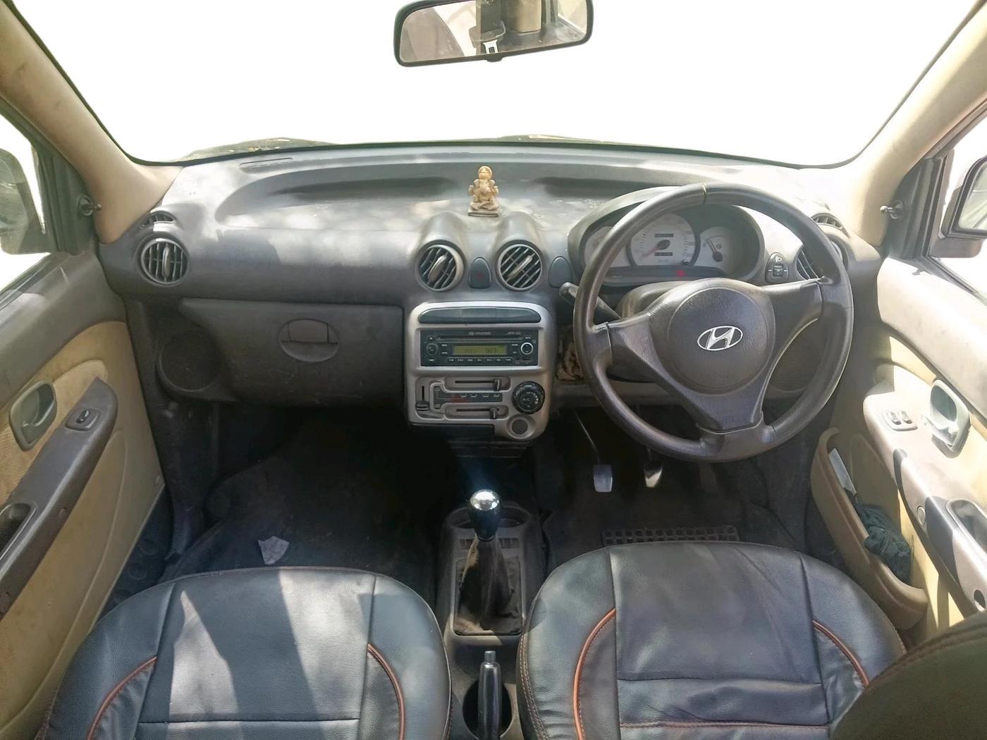 2012 Hyundai Santro Xing GLS, CNG, Manual, 2,03,268 km, interior