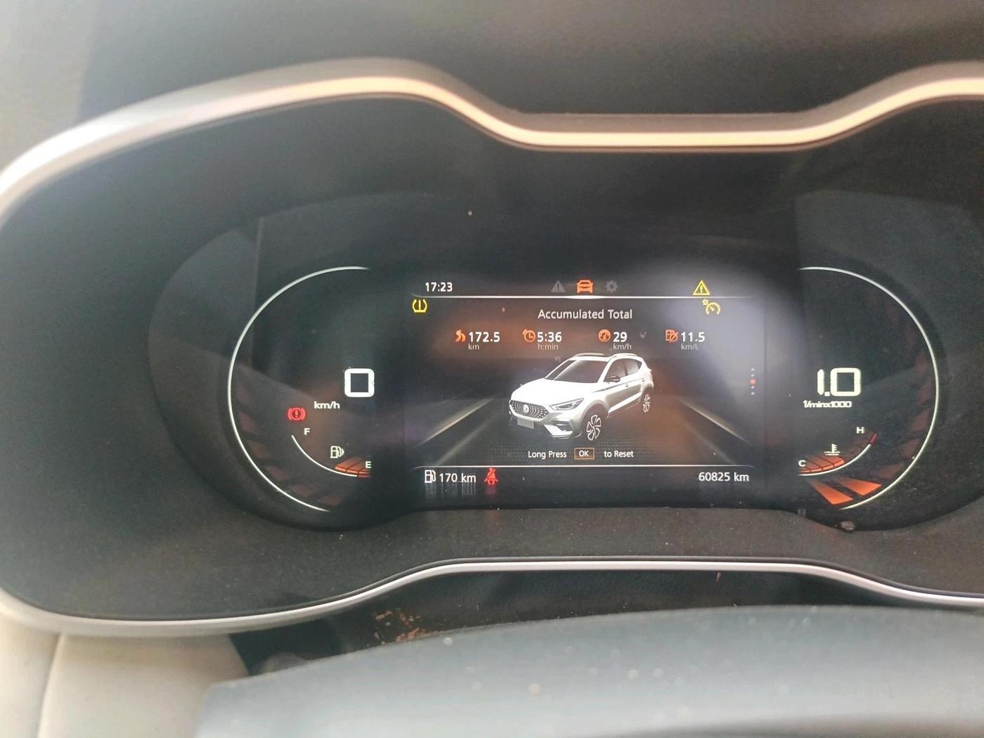 2022 MG ASTOR SHARP 1.5 MT, Petrol, Manual, 60,825 km, interior