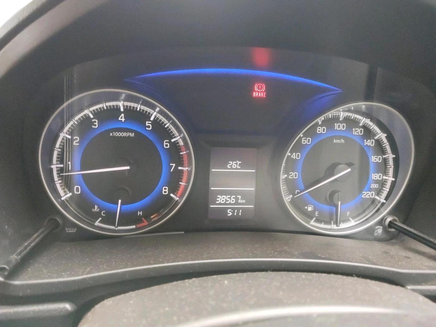 2016 Maruti Baleno DELTA PETROL 1.2, Petrol, Manual, 38,567 km, interior