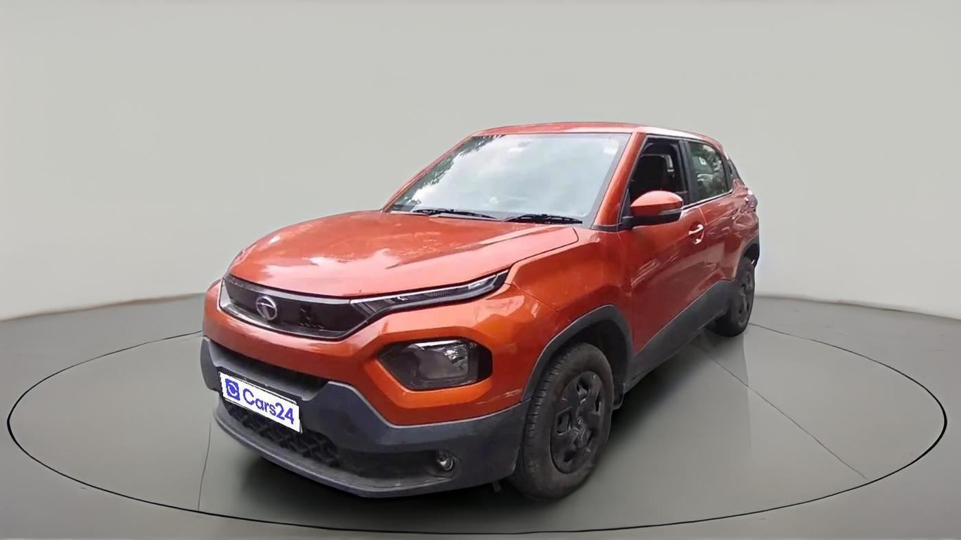 2023 Tata PUNCH ADVENTURE AMT, Petrol, Automatic, 9,617 km, exterior