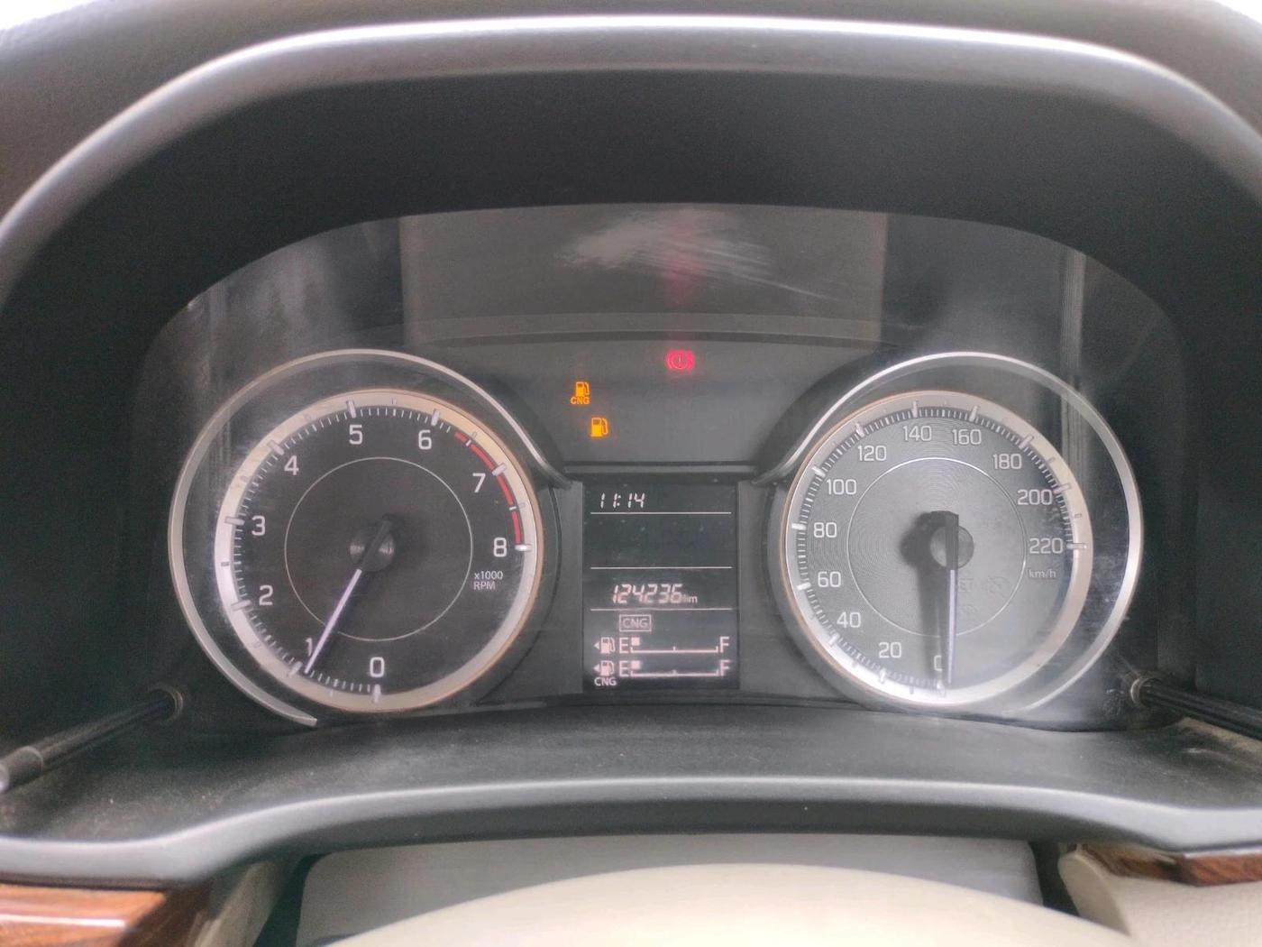 2021 Maruti Ertiga VXI CNG, CNG, Manual, 1,24,236 km, interior