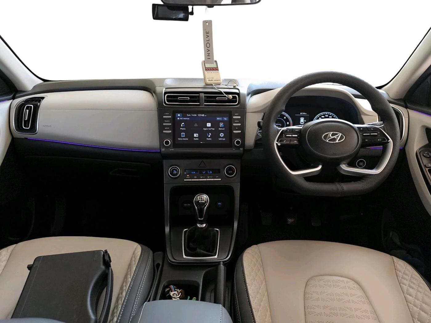 2022 Hyundai Creta S 1.5 DIESEL, Diesel, Manual, 57,844 km, interior