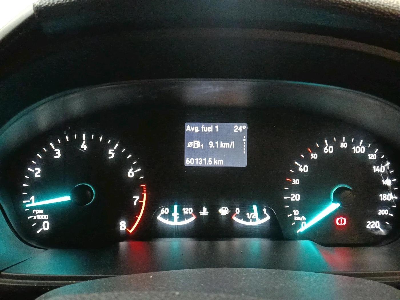 2018 Ford Ecosport AMBIENTE 1.5L PETROL, Petrol, Manual, 50,131 km, interior