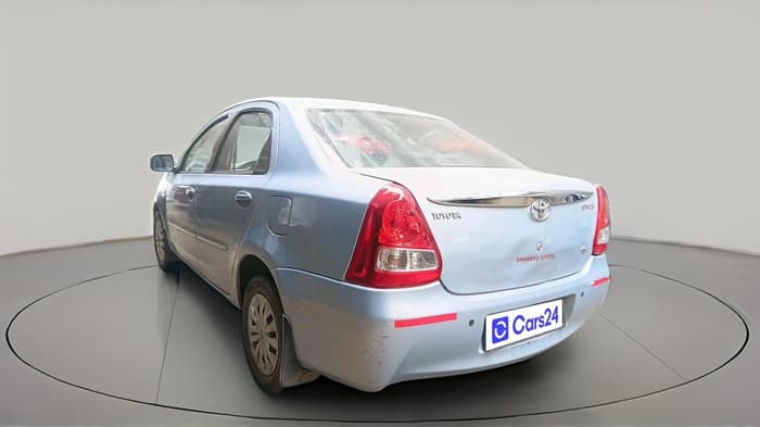 2011 Toyota Etios G, Petrol, Manual, 88,732 km, exterior