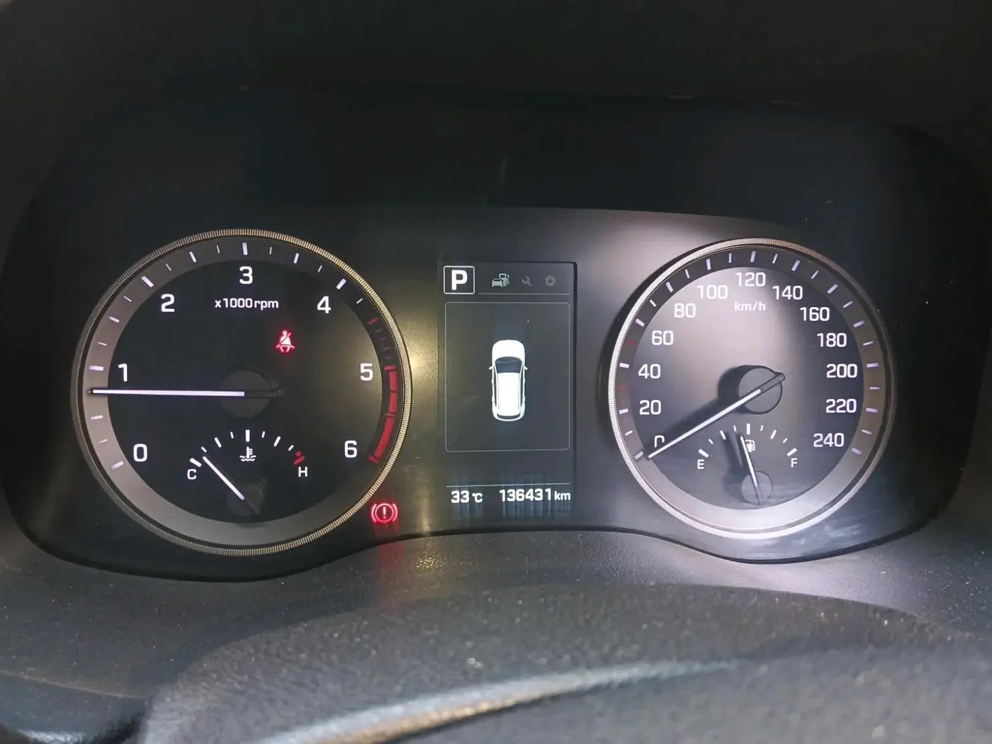 2017 Hyundai Tucson GLS 2WD AT DIESEL, Diesel, Automatic, 1,36,431 km, interior