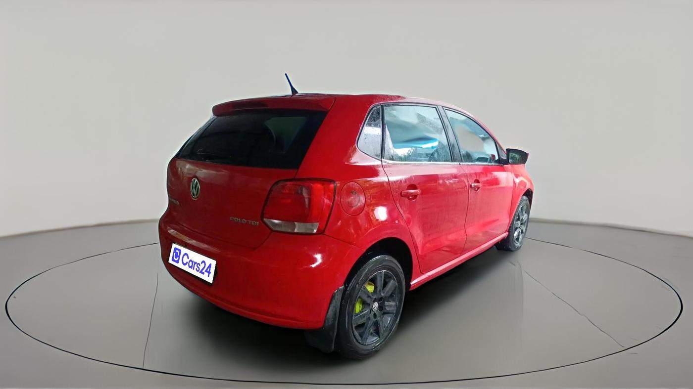 2012 Volkswagen Polo HIGHLINE DIESEL, Diesel, Manual, 1,59,971 km, exterior