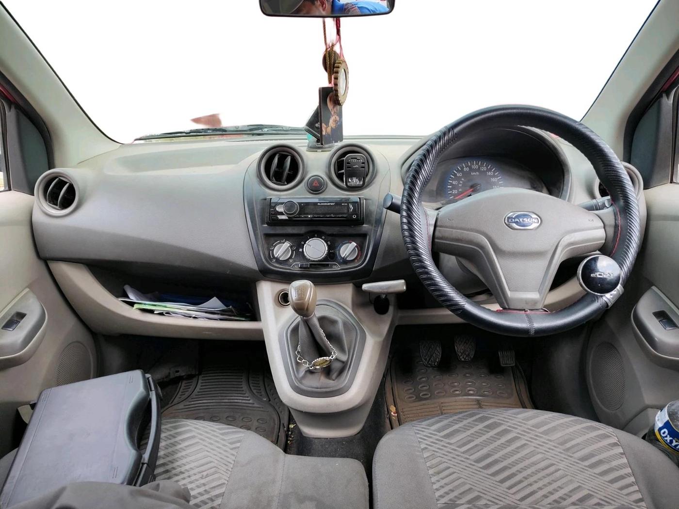 2015 Datsun Go Plus T, Petrol, Manual, 43,612 km, interior