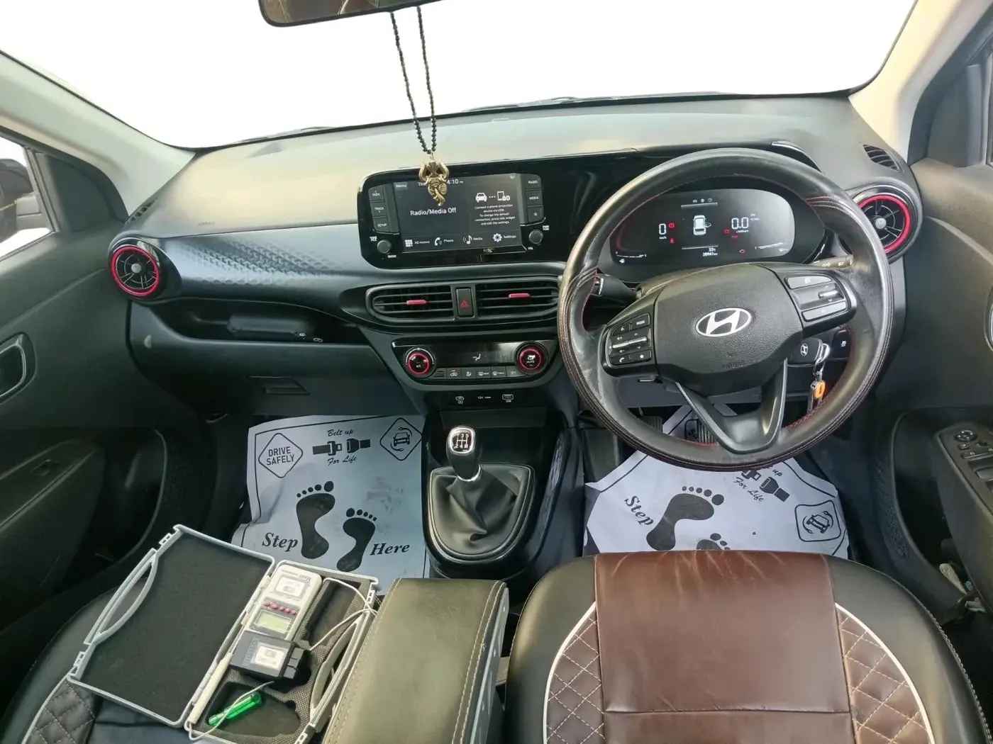 2025 Hyundai EXTER SX 1.2 MT Knight Edition Hy-CNG Duo, CNG, Manual, 28,941 km, interior