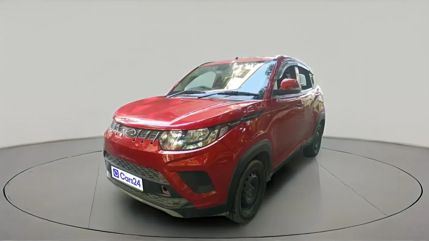 2017 Mahindra KUV 100 NXT K6+ P 6 STR, Petrol, Manual, 32,690 km, exterior
