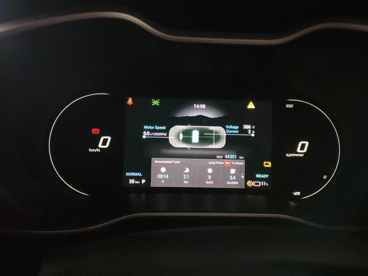 2024 MG ZS EV Excite Pro, Electric, Automatic, 44,351 km, interior
