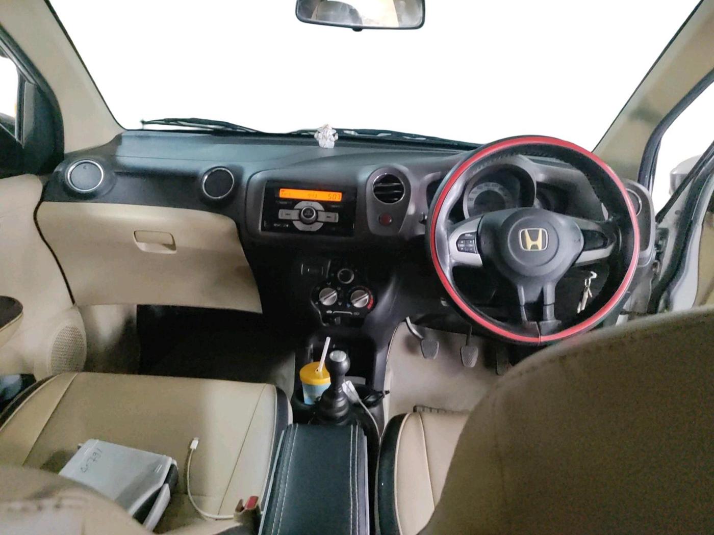 2012 Honda Brio S MT, Petrol, Manual, 59,171 km, interior