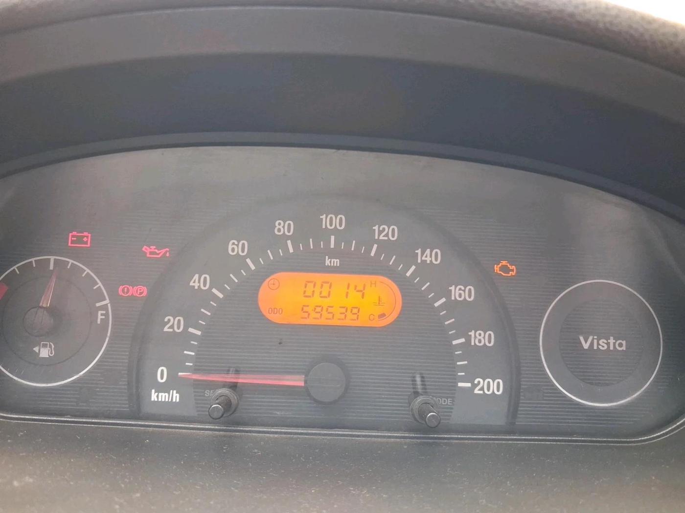 2011 Tata Indica Vista AURA 1.3 QUADRAJET, Diesel, Manual, 59,539 km, interior