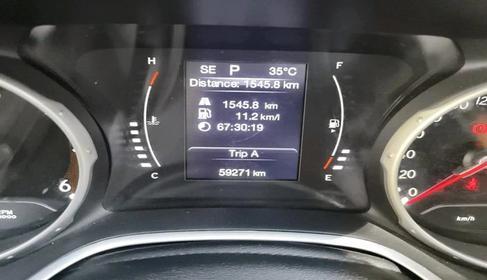 2020 Jeep Compass LONGITUDE 2.0 DIESEL 4X4 AT, Diesel, Automatic, 59,271 km, interior