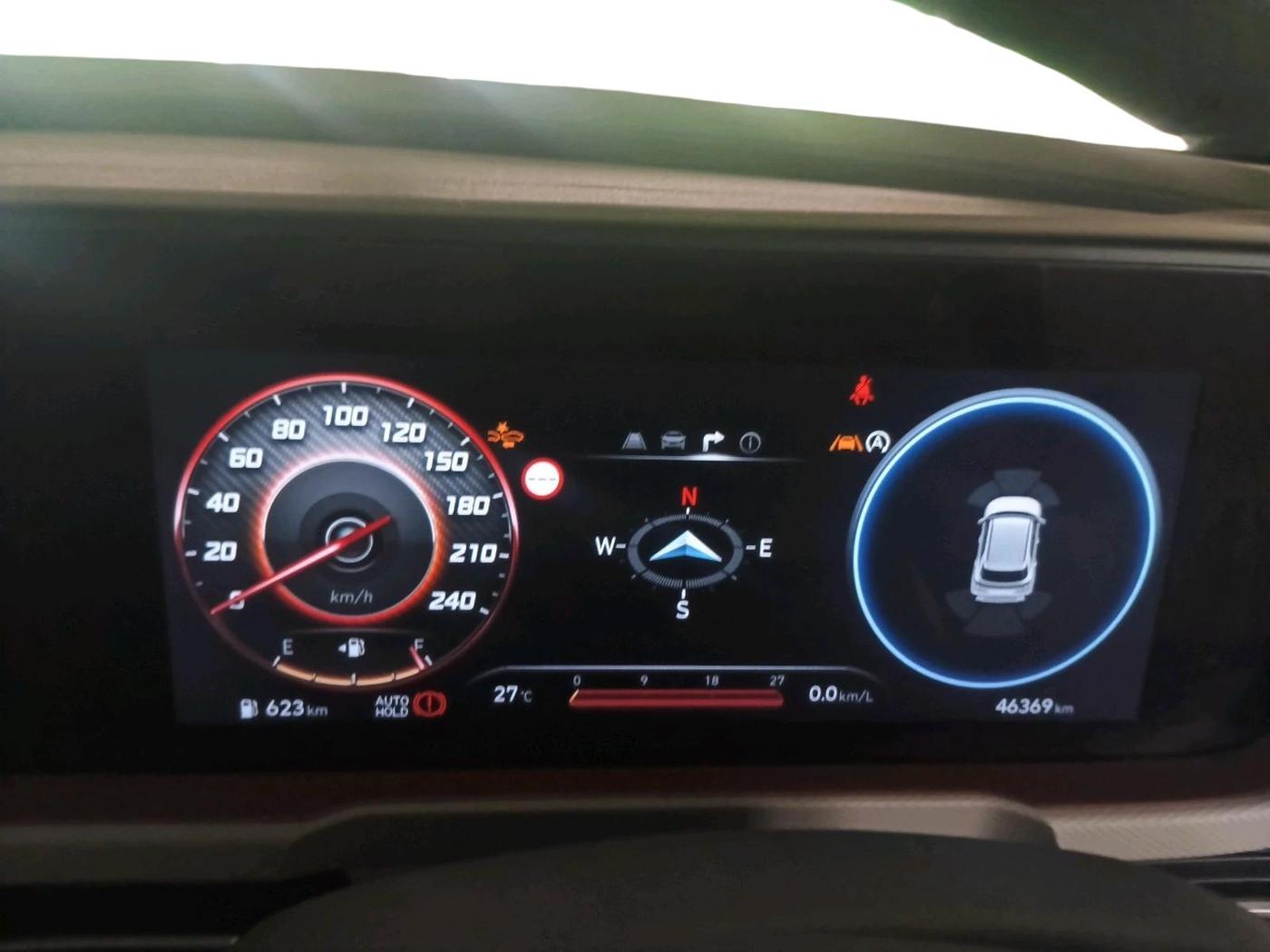 2024 Hyundai Creta SX (O) 1.5 PETROL, Petrol, Manual, 46,369 km, interior