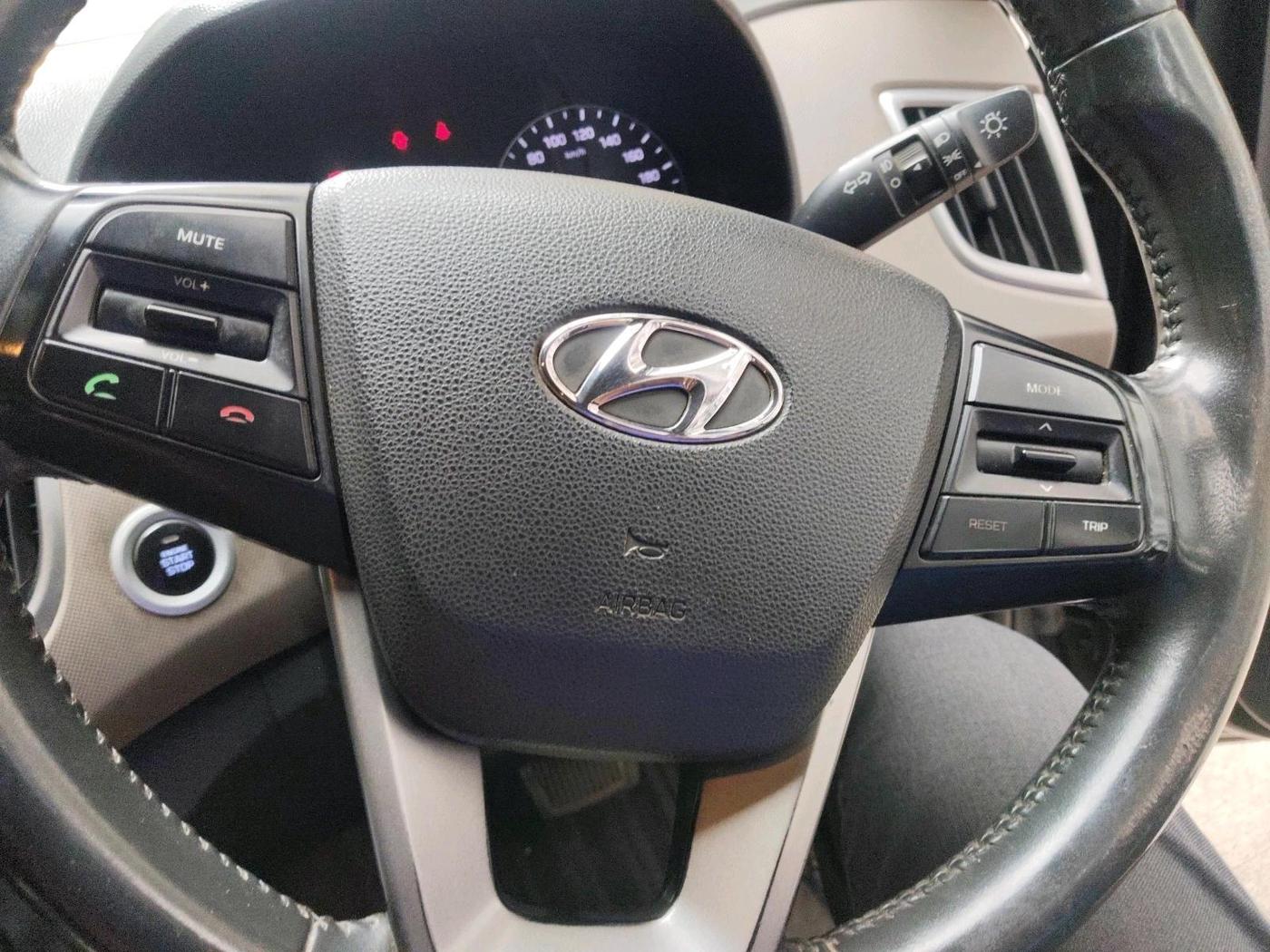 2017 Hyundai Creta SX PLUS AT 1.6 PETROL, Petrol, Automatic, 95,768 km, interior