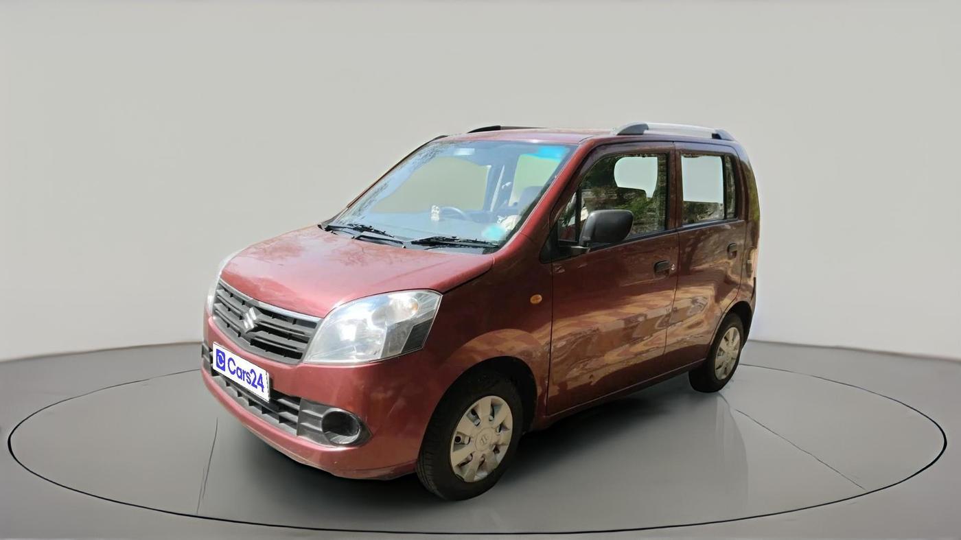 2012 Maruti Wagon R 1.0 LXI, Petrol, Manual, 38,973 km, exterior