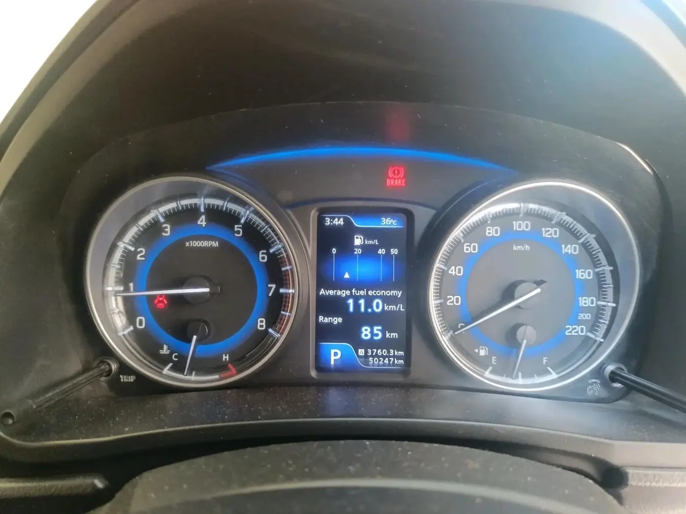 2019 Maruti Baleno ZETA CVT PETROL 1.2, Petrol, Automatic, 50,216 km, interior